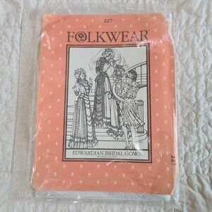 Folkwear 227 Edwardian Bridal Gown and Afternoon Dress Sewing Pattern